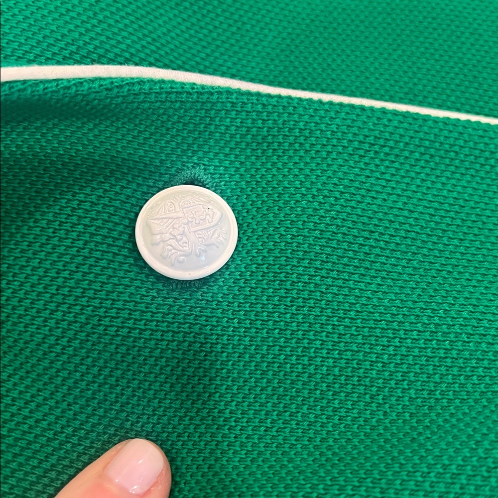 GAP Vibrant Green Blazer with White Piping - Picture 4 of 4